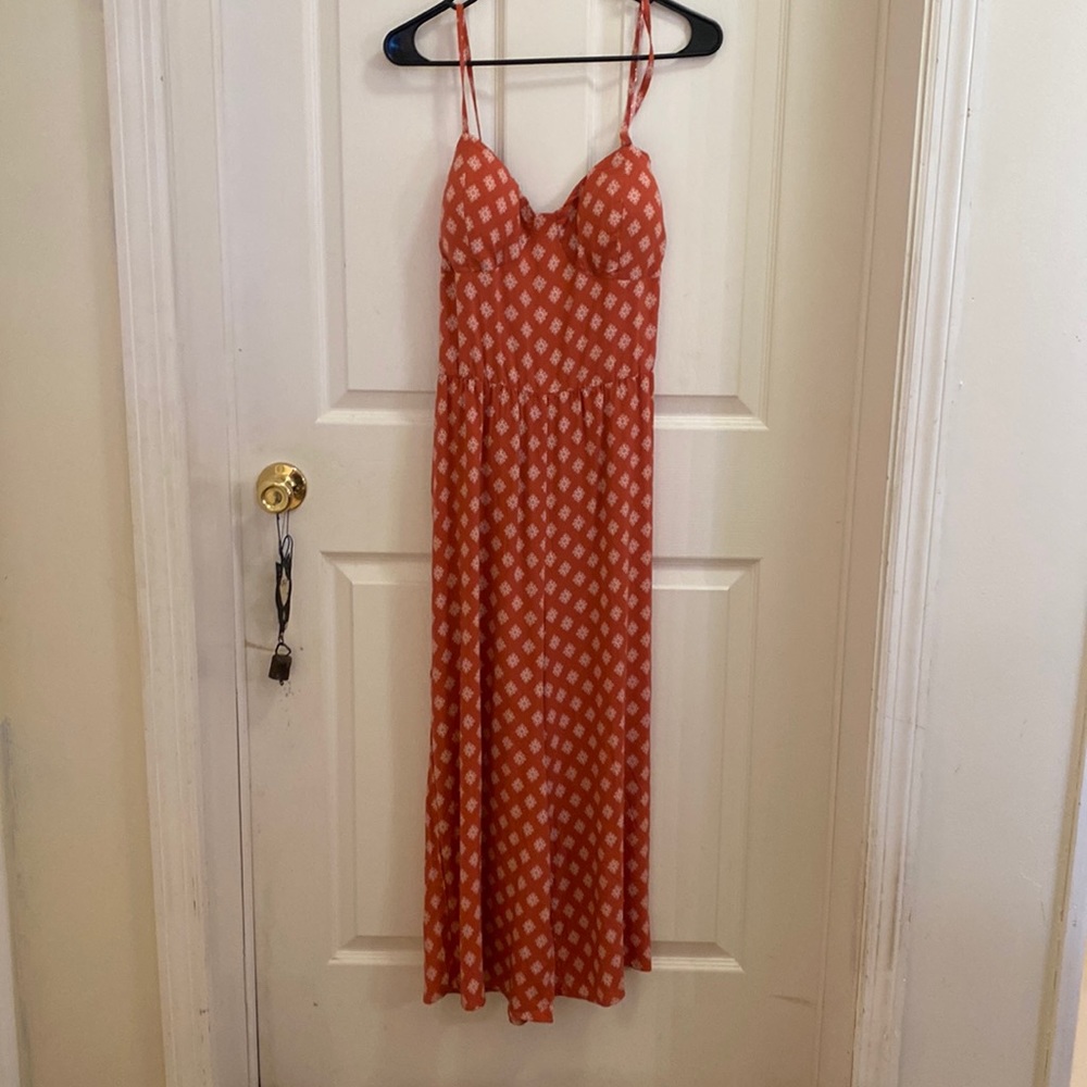 NWT AUW Boho Jumpsuit size XL